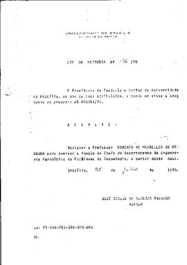 Ato da Reitoria nº 0176/1978