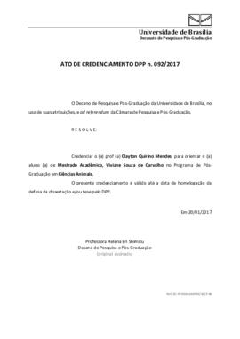 Ato de Credenciamento DPP N° 0092/2017