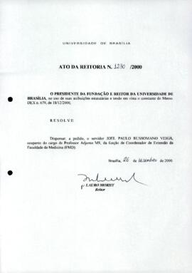 Ato da Reitoria nº 1230/2000