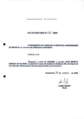 Ato da Reitoria nº 0162/2000