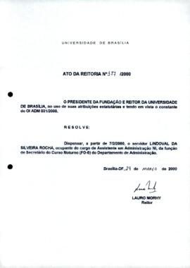 Ato da Reitoria nº 0177/2000