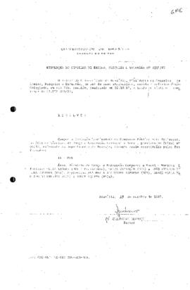 Resolução do Conselho de Ensino, Pesquisa e Extensão nº 0038/1987