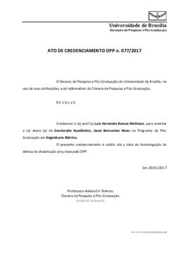 Ato de Credenciamento DPP N° 0077/2017