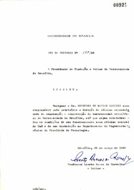 Ato da Reitoria nº 0179/1967