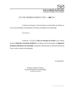 Ato de Credenciamento DPP N° 0044/2017