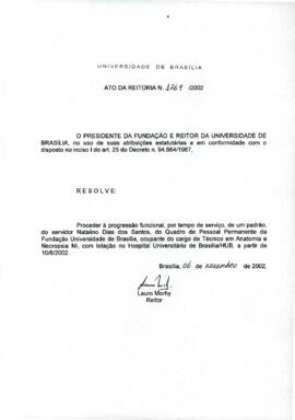 Ato da Reitoria nº 1769/2002