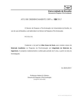 Ato de Credenciamento DPP N° 0059/2017