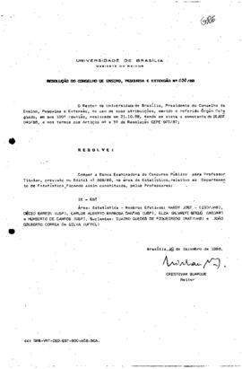 Resolução do Conselho de Ensino, Pesquisa e Extensão nº 0030/1988