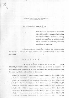 Ato da Reitoria nº 0096/1974