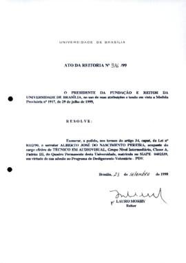 Ato da Reitoria nº 0976/1999