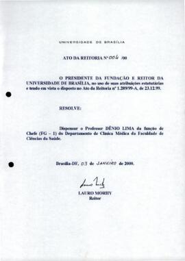 Ato da Reitoria nº 0004/2000