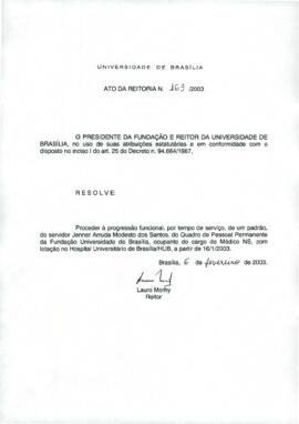 Ato da Reitoria nº 0163/2003