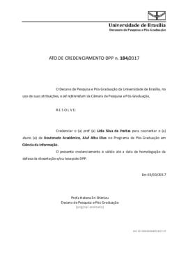 Ato de Credenciamento DPP N° 0182/2017