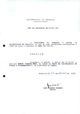 Ato da Reitoria nº 1634/1995