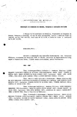 Resolução do Conselho de Ensino, Pesquisa e Extensão nº 0033/1988