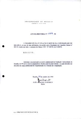 Ato da Reitoria nº 1789/1995