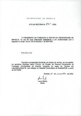 Ato da Reitoria nº 1787/2002